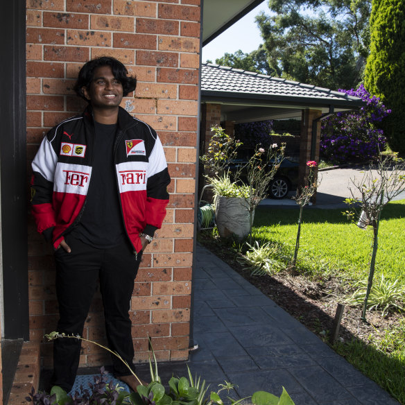 Sanjith de Silva,18, is doing a commerce and actuarial studies degree at UNSW and lives in Bella Vista.