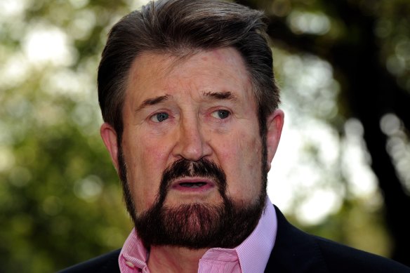 Derryn Hinch: 'Something had got to be done.'
