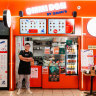 Chef Omar Hsu at his counter.