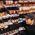 Daero Lee says Sempio Jin soy sauce (top left, with the red label) is the go-to choice.