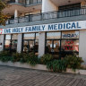 Holy Family Medical Centre at Dulwich Hill, in Sydney’s inner west. 