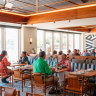 Bathers’ Pavilion Restaurant in Balmoral. 
