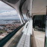 The penthouse in the Greenland Centre offers views over Sydney. 