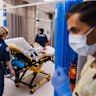 Emergency departments in NSW are treating a record number of the most critically ill patients, while wait times have also increased.