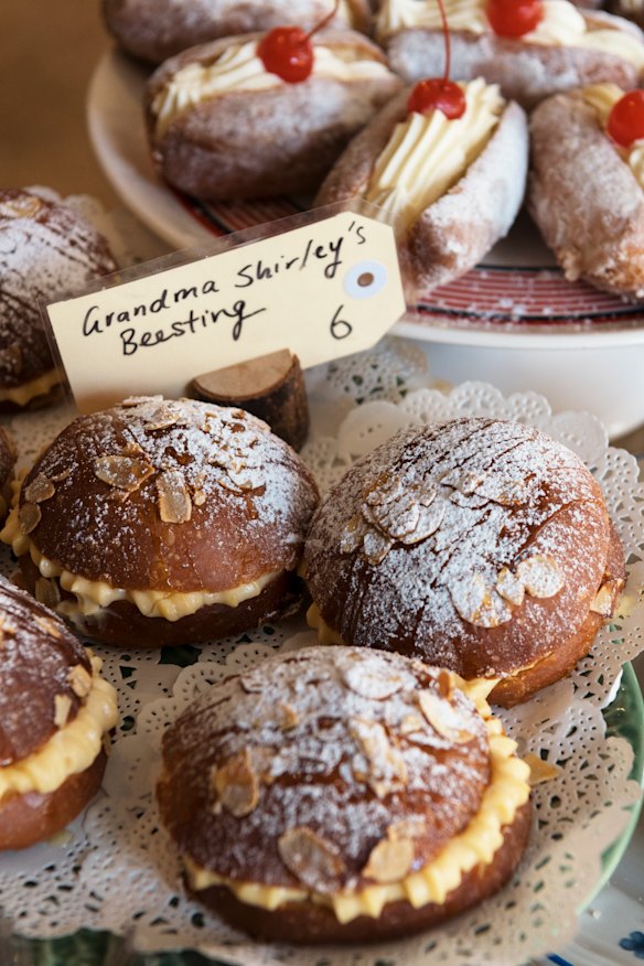 Grandma Shirley’s beesting cakes. 