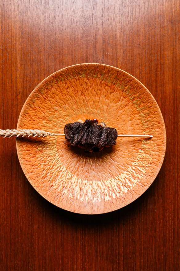 Red miso and Western Australian truffle.