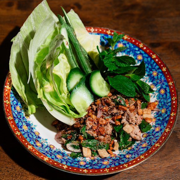 Pork larb at Porkfat.