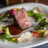 The wagyu course at Kadota.