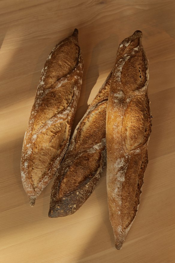 Baguettes are also available.