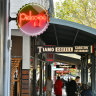 Tiamo restaurant on Lygon Street.