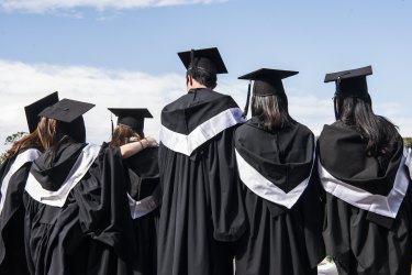 University graduates benefitted from an increased demand for full-time workers in 2022.
