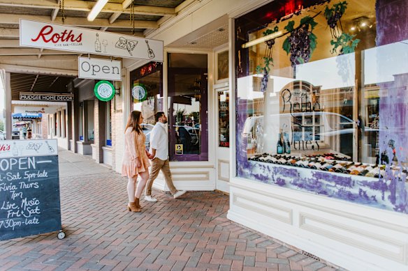 Roth's Wine Bar + Cellar in Mudgee. 