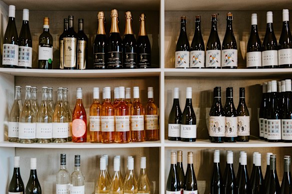 The onsite bottle shop stocks their own label, Grapes of Roth. 