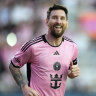 Soccer megastar Lionel Messi was a no-show.
