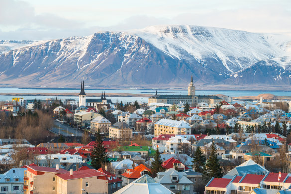 The bulk of foreign visitors stay in or near the capital, Reykjavik.
