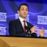 Premier of Queensland David Crisafulli during an address to the National Press Club of Australia in Canberra on Wednesday 18 February 2026.