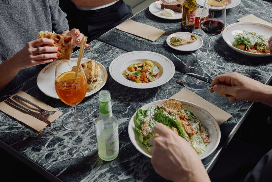 All things Italian reign at daytime diner Caffe Amatrice.
