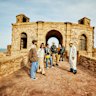  Essaouira, Morocco, where “Adrian” stayed on to receive medical attention before catching up to the group in Skoura. 