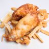Which wines cut through the oiliness of takeaway fish and chips?