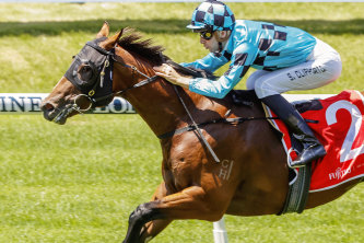Best Of Bordeaux wins the Canonbury Stakes at Rosehill with Sam Clipperton in the saddle.