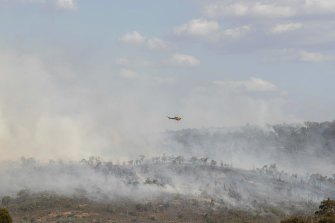 The fire’s perimeter at one point stretched to almost 140 kilometres.