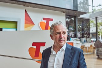 Telstra CEO Andy Penn.