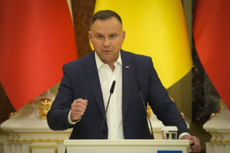 Polish President Andrzej Duda.