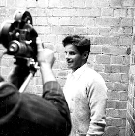 Prison escapee Kevin Simmonds, pictured at Wyong Gaol in November 1959, following his recapture.