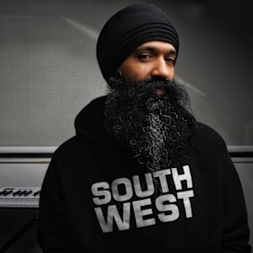 L-Fresh the Lion joined an industry panel for a discussion about Australian music's increasing diversity at the National Press Club of Australia.