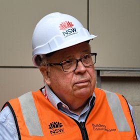 NSW Building Commissioner David Chandler.
