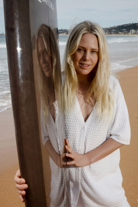 Big deal: Laura Enever rode a wave that has been verified by Guinness World Records as the biggest paddled into by a female surfer