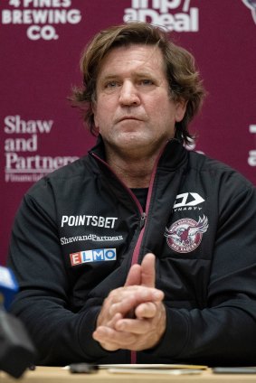 Des Hasler was axed by Manly with one year still remaining on his contract.