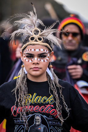 First Nations culture was proudly on display at the NAIDOC march.