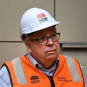 NSW Building Commissioner David Chandler.