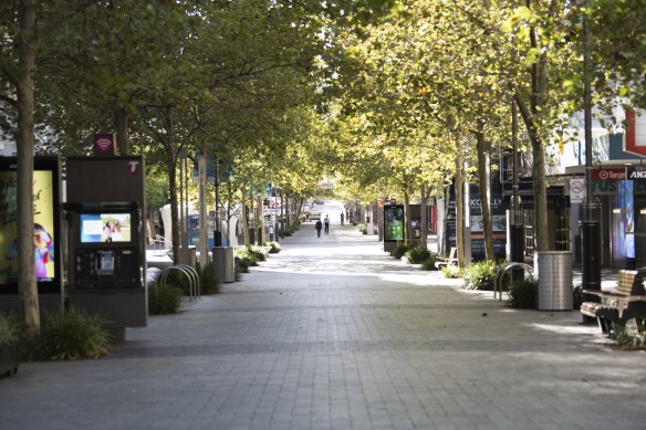 Perth is in lockdown.