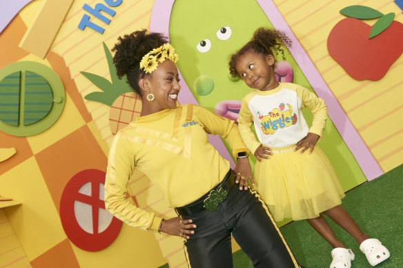 Bonds has teamed with The Wiggles on a new range of babies’ and children’s wear.