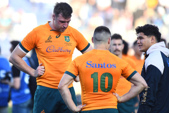The Wallabies have gone down to Argentina by a record margin in San Juan.