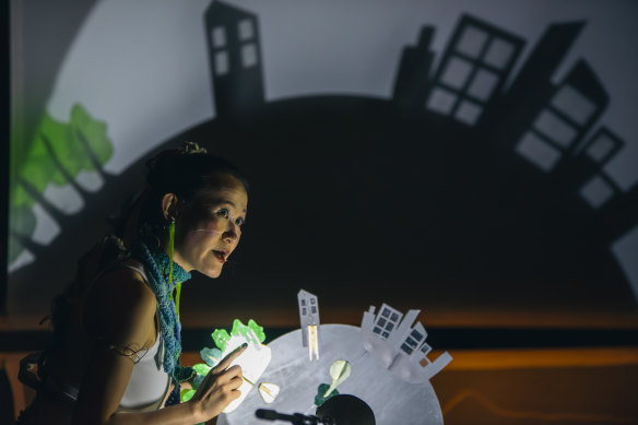 Goldfish blends physical theatre with ingenious puppetry.