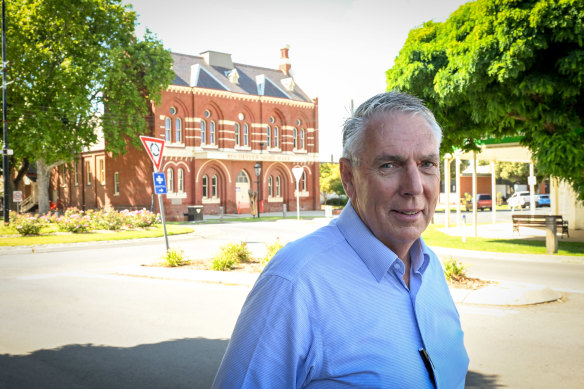 Victorian Nationals Leader Peter Walsh.