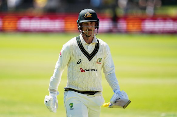 Nic Maddinson scored four runs across two innings in the second Test against South Africa in Gqeberha.