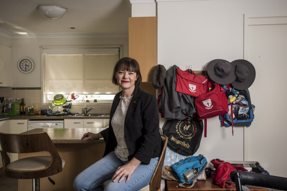 Serena Ryan, 43, is grappling with the mortgage, other debt, and school fees for two children.