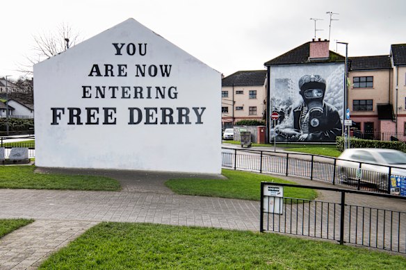 Traces of The Troubles… Northern Ireland.