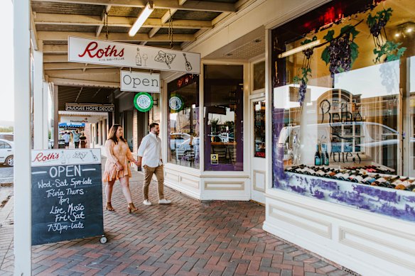 Mudgee is known for its food and wine.