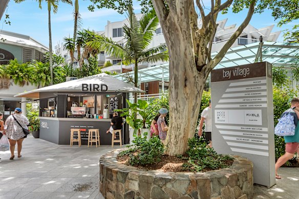 The tiny kiosk has sold for over $138,000 per square metre.