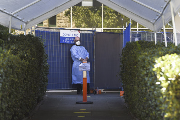 Testing numbers have been lower since close contact rules changed earlier in February.