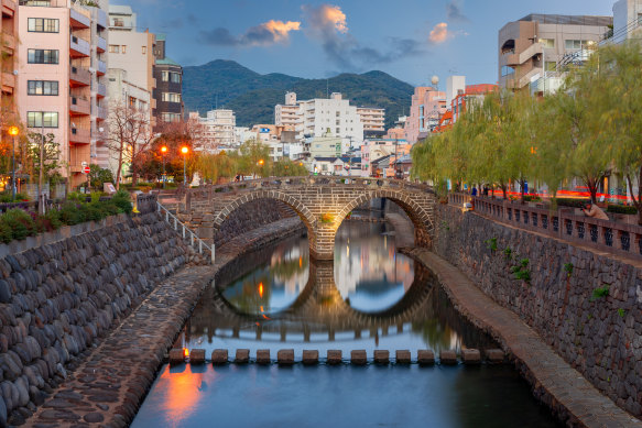 Nagasaki has the air of a Baltic port.