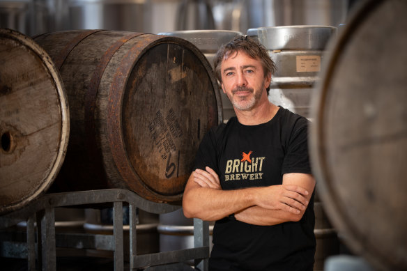 Bright Brewery owner Scott Brandon. 