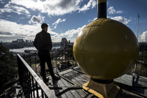 The Time Ball has dropped at 1pm almost every day since 1858.