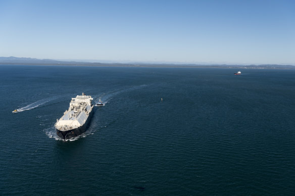 Origin has been shipping LNG to North Asia to take advantage of high spot prices. 