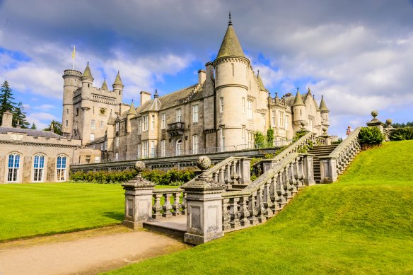 Balmoral Castle has been a royal residence since 1852 and, situated on the south side of the River Dee, near the village of Crathie, Scotland.
